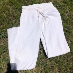 people’s liberation y2k white tracksuit pants